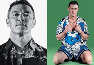 Luke Evans Instagram - Super Magazine 2023SS issue @supermagazinenyc 

「A Tribute to Richard Avedon」@avedonfoundation 
Photographed by @lesliekeesuper 
Styling by @enosogohs 
Hair Makeup by @hanjeehanjee