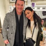 Luke Evans Instagram - When Billy met Norma!! Thanks for coming to see my play my love @nicolescherzinger 🩷