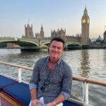 Luke Evans Instagram - A perfect evening on a river in London Town ⭐️