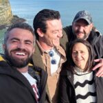 Luke Evans Instagram - The sun came out for the giants, the Welsh and Spanish ☀️ #happyeaster