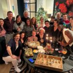 Luke Evans Instagram - A Very Merry Xmas from all of us at @backstairsbillyplay 🎄🎄🎄🎅🧑‍🎄🤶