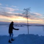 Luke Evans Instagram - How is everybody’s Christmas plans going? Are we all ready for it? I’m feeling all the Christmas vibes today. #tbt to that time in Lapland in 2019