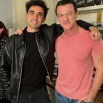 Luke Evans Instagram - Thanks for coming to see the play @cobo xx