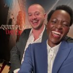 Lupita Nyong’o Instagram – Schnitzel’s first junket?! Purrfection! 💯😽🎬 @josephquinn @aquietplace #DayOne