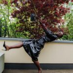 Lupita Nyong’o Instagram – One Day in Berlin for #DayOne Press 🖤💙 @aquietplace