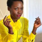 Lupita Nyong’o Instagram – My first @cinemacon in lewks
@aquietplace @thewildrobot