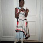 Lupita Nyong’o Instagram – My first @cinemacon in lewks
@aquietplace @thewildrobot