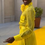 Lupita Nyong’o Instagram – Yellow brick road, I dey come! @cinemacon
