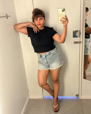 Luviena Lodh Instagram - “Getting ready to slay summer, one outfit at a time ☀️✨ #SummerStyle #OOTD”