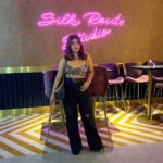 Luviena Lodh Instagram - At an event! #luvienalodh #silkroute #event