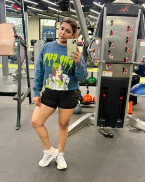 Luviena Lodh Instagram - Gym photo dump!