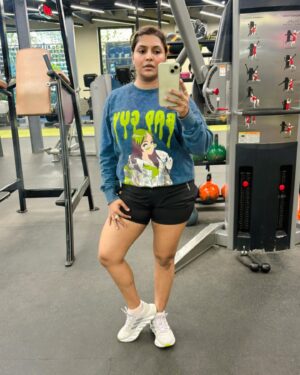 Luviena Lodh Instagram - Gym photo dump!