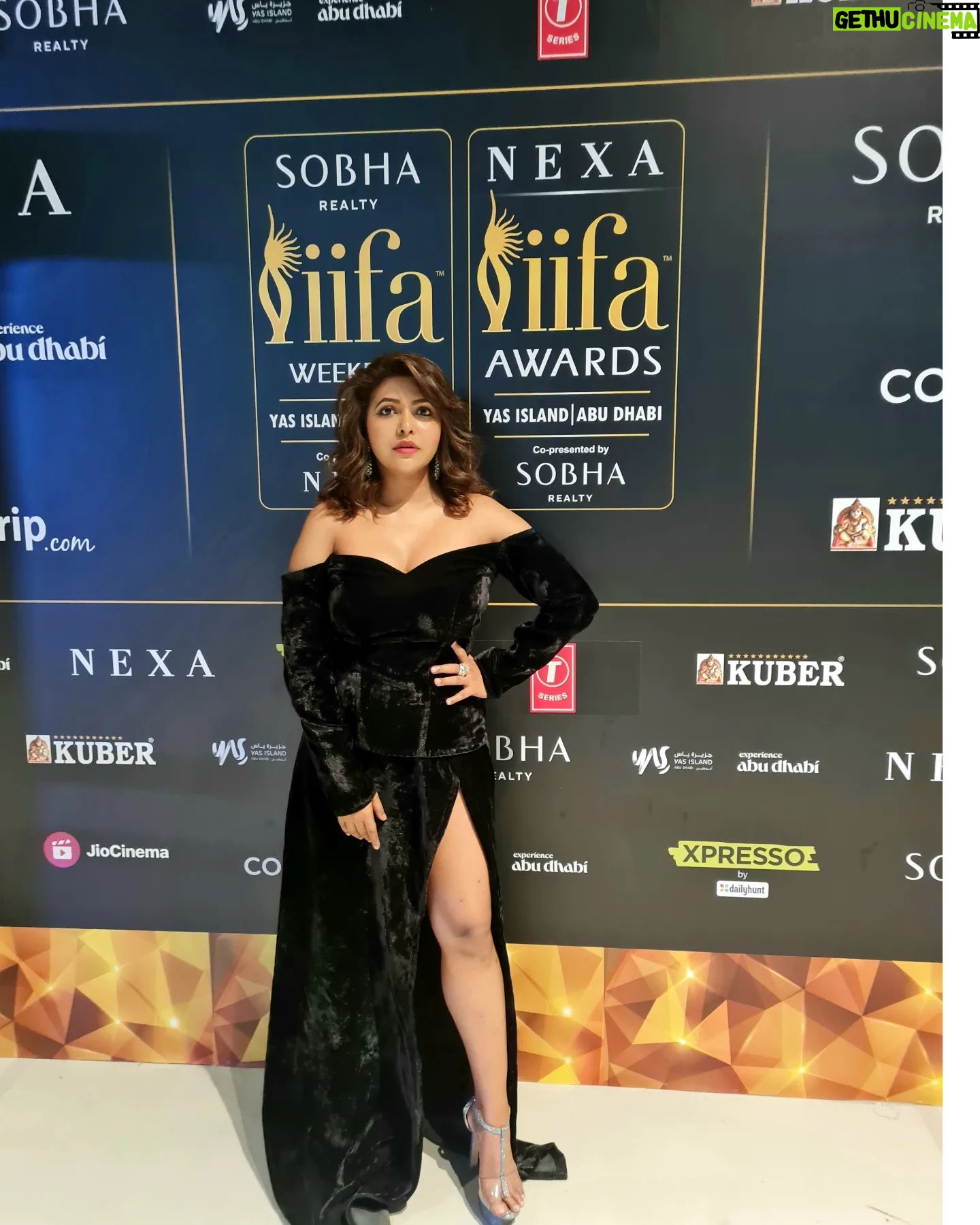 Luviena Lodh Instagram - What a magical night, walking the green carpet @iifa 2023 in abu dhabi was absolutely surreal feeling Travel Managed - @easemytrip Outfit - @swish_and_sire Jewellery - @myanayra Shot by - @amithtyagi Pr - @iam_namita_rajhans Editor - @yash_bhatwal_photography #iifa #YasIsland #VisitAbuDhabi #Nexa #CreateInspire #SobhaRealty #EaseMyTrip #luvienalodh #iifaawards @yasisland @VisitAbuDhabi @NexaExperience @easemytrip