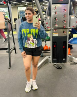 Luviena Lodh Instagram - Gym photo dump!