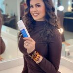 Luz Elena González Instagram – Amo como luzco con mi gel contorno de ojos ✨🙌🏻 por supuesto de Eternal Secret 😍