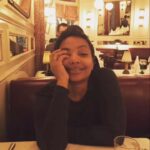 Lynn Toler Instagram - This is also me re-accessing the best parts of my life. #flashbackfriday (lol I don’t even know if that’s a thing anymore) This was one of the best nights in my life. I had been asked to give a speech in Paris so that meant I got paid to go there for free with BigE. Now I speak French but I don’t SPEAK FRENCH if you get what I mean. BigE was in heaven the first night there. Four young beautiful women picked us up at the airport and took us straight to a magnificent restaurant. I insisted we only speak French. They asked (in English)if it would make him feel excluded. He said, “knock yourselves out.” It was a perfect scenario for him. Surrounded by women he can look at but didn’t have to talk to while eating an outstanding meal. Anyway, they got me an interpreter because though I’m functional in French I can’t go full tilt Toler in it. So I started my speech with a greeting in French then switched to English. I said something funny, she translated, but no one laughed. So I decided to pay attention to her translation when I said the next thing and realized she was not anywhere close. Then I looked down, then back up only to see my interpreter flee the scene. So there I was in front of 800 French speaking people alone. I had two choices panic or persevere. I pulled up everything I could think of and went for broke. Then I started asking the audience questions because I’m better with answering in French than pontificating in it. I was up the 20 minutes before this young lady came out of the audience and translated for me. I got a standing O. Went back to the hotel, got BigE found a great restaurant and drank copious amounts of scotch. I was both relieved and proud. BigE snapped that pic. I was swimming in happy. Feeling better feels better when you do better first. Adversity occurs. How you push back is up to you. Thirty five years worth of wonderful memories. I am not going to let loosing him steal those from me. Just not doing it. Am I crying now? Of course. But I smiled for quite a while first. All progress should be duly noted. I am a #widow working herself out of the weeds. #emotionalintelligence #love survives