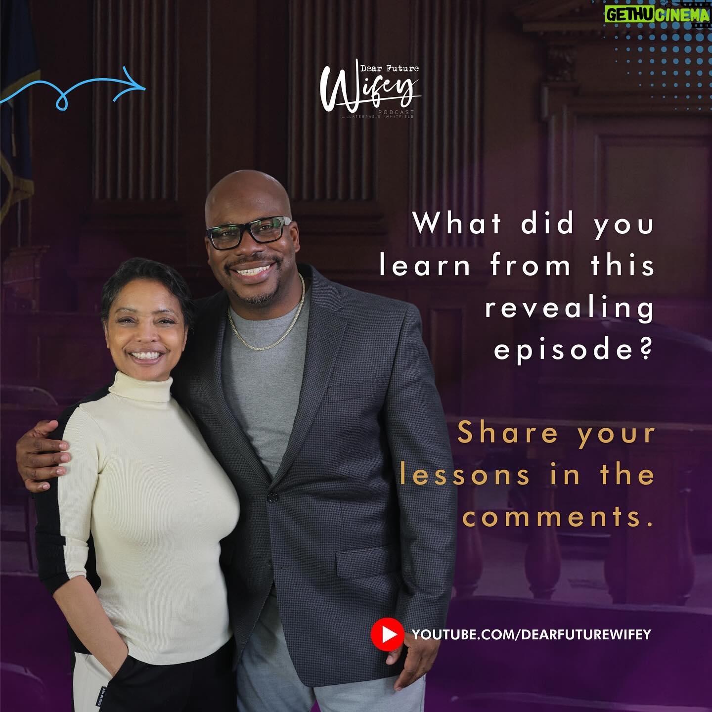 Lynn Toler Instagram - In episode 804, @realjudgelynn opens her heart and shares all the details of her love journey with her passed away husband. This story invites us to reflect on love, commitment, making wise decisions and the influence of our family in our love relationships. Have you watched it yet? What was your favorite part? #DearFutureWifey #Relationships #Marriage #judgelynntoler