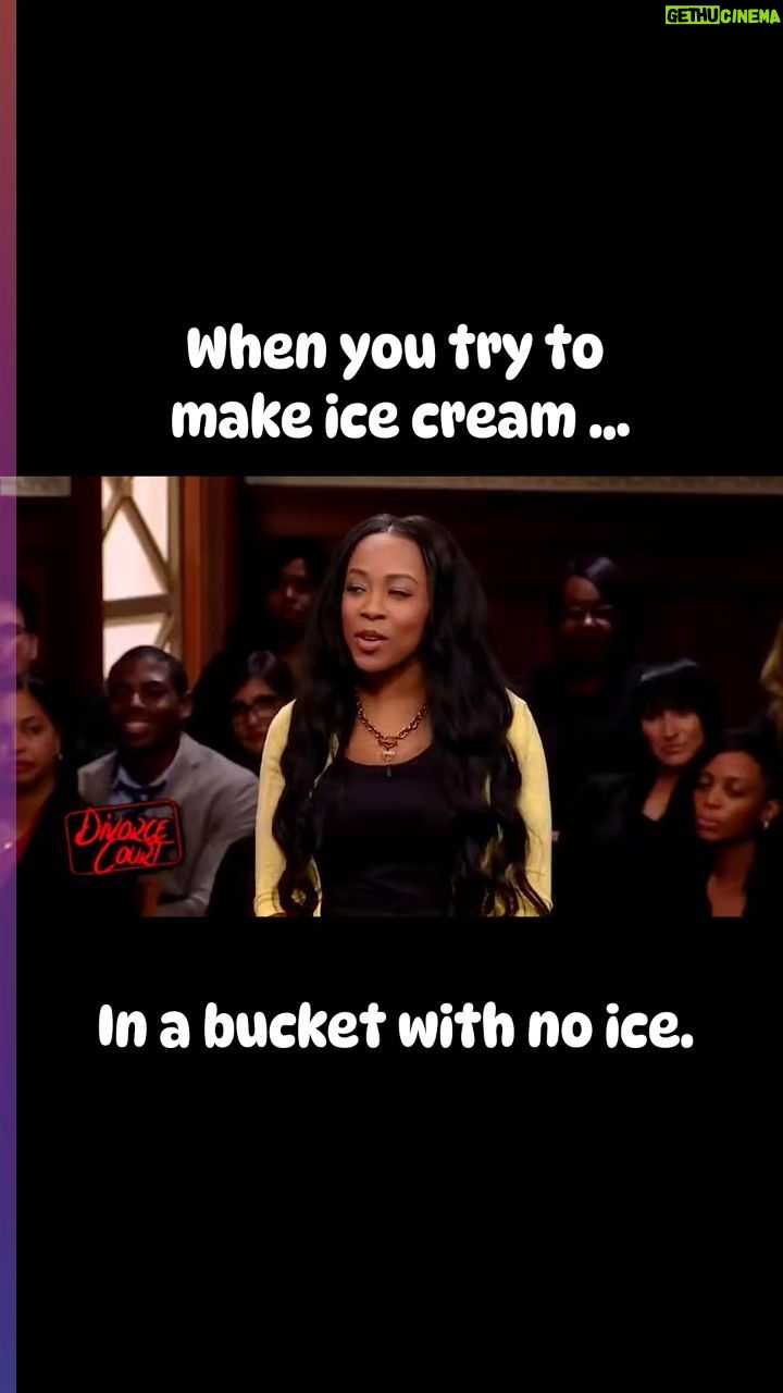 Lynn Toler - 10.8K Likes - There is no designated decibel level at which errant ideas dislodge.
So, quit yelling.
My commentary has nothing to do with the video. It's just that i had a day yesterday in which that concept was wholly ignored by all involved, and it was so very silly. I hate silly.
@divorcecourt uploads old seasons on YouTube in bulk now, so if you're feeling nostalgic...
#relationships #relationshipgoals