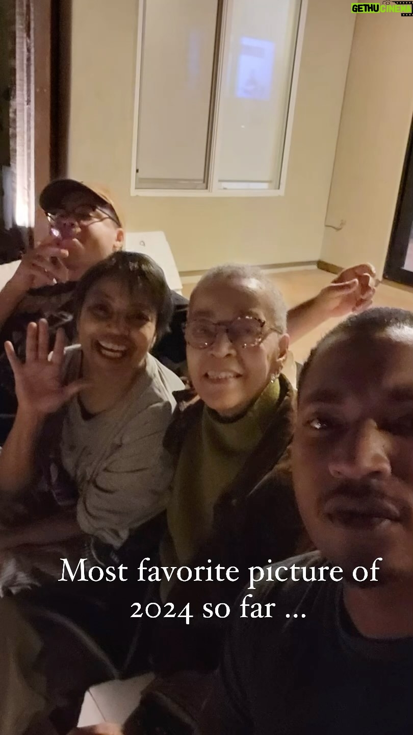 Lynn Toler - 10.5K Likes - My #hair is crazy. Picture’s dark. Had on my husband’s old tee shirt.
I am also surrounded by family. Sons 5 and 6 bookending me and my sister in law! She was here for one hour, looked at me and said “You have too many doors open” She was not talking about the house. She was talking about my head.
Ain’t nothing like having a woman your age who gets you and ain’t afraid to tell exactly what she sees.
#family #familyiseverything