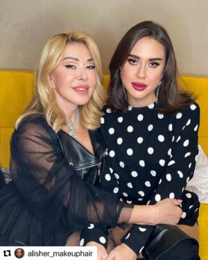 Lyubov Uspenskaya Instagram - Спасибо нашему стилисту @alisher_makeuphair за прекрасные образы ❤️ #любовьуспенская #pachatati
