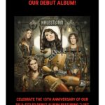 Lzzy Hale Instagram - To celebrate the 15 Anniversary of our self-titled debut album on @atlanticrecords, We just put some sweet 15th Anniversary collection merch items up! Including CD and Vinyl! Get em while they’re hottttt hotter Hottinger