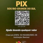 Márcio Garcia Instagram – Os números impressionam tanto ou mais do que as imagens! 
São 345 municípios atingidos!
Até agora são mais de 20.000 em abrigos improvisados!
Os desalojados somam mais de 115.000!
O total de pessoas afetadas é de mais de 844.000!
Faça uma oração com seus familiares e doe QUALQUER valor! 
Em nome dos nossos irmãos do Rio Grande do Sul, muito obrigado! 🙏🏼❤️