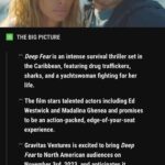 Mãdãlina Ghenea Instagram - So excited for my movie ‘Deep Fear’ @collider anticipates it becoming a cult classic DEEP FEAR releases in the UK across select cinemas (UK and Ireland) and on Amazon, iTunes, Sky Store, Google Play, Microsoft, Rakuten, Virgin and BT from 30th October 2023. Can’t wait? Preorder now here: https://itunes.apple.com/gb/movie/deep-fear/id1710368745