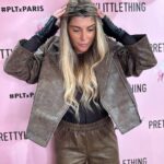 Mélanie Amar Instagram – C’est ma tenue préferée en ce moment 🦄😍
@prettylittlething 
#publicité