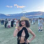 Mélanie Thomas Instagram – 1st Coachella was fun ✨🤠