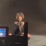 Mélanie Thomas Instagram - The iconic chair scene 😍 #misconceptionmelanie @nowunited This is how we shot that scene that appears in the beginning of Misconception music video!! 🤌🏽