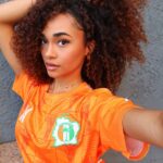 Mélanie Thomas Instagram - En célébration pour la CAN 🇨🇮🐘❤️ i’m in LA but my heart is in the ivory coast for the whole month merci!!