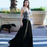 Müjde Uzman Instagram - From #mipcom2024 Dress: @zeynepkartalofficial Saç: @sabitakkaya 📸: @bettymazalto_photography