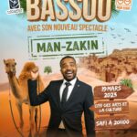 MOHAMED BASSOU Instagram - جولة مارس على الأبواب إن شاء الله، كازا، أگادير، فاس، مراكش وأسفي في انتظار بقية المواعيد، #مانزاكين @work_event @guichet.ma