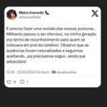 Maíra Azevedo Instagram - Quando eu soltar a minha voz, por favor entenda…que existe tanto choro entalado…vou falar por aqui, mas já já vou me calar e seguir adiante…pq não posso parar!