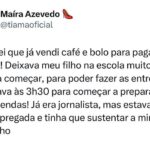 Maíra Azevedo Instagram - Só eu sei…as esquinas por que passei…eu conheço a minha história, lembro de onde vim…e por conta disso…não tenho medo de ir para os lugares que estão reservados para mim!