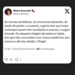 Maíra Azevedo Instagram - Quando eu soltar a minha voz, por favor entenda…que existe tanto choro entalado…vou falar por aqui, mas já já vou me calar e seguir adiante…pq não posso parar!