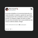 Maíra Azevedo Instagram - Quando eu soltar a minha voz, por favor entenda…que existe tanto choro entalado…vou falar por aqui, mas já já vou me calar e seguir adiante…pq não posso parar!