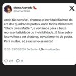 Maíra Azevedo Instagram - Quando eu soltar a minha voz, por favor entenda…que existe tanto choro entalado…vou falar por aqui, mas já já vou me calar e seguir adiante…pq não posso parar!