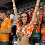 Maïssane Aghioul Instagram - La côte d’Ivoire est chic 🇨🇮🫶🏻 Merci à @cocan2023 pour l’invitation ⚽️ @tukki.katt @amani.story_ ❤️‍🔥