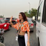 Maïssane Aghioul Instagram - La côte d’Ivoire est chic 🇨🇮🫶🏻 Merci à @cocan2023 pour l’invitation ⚽️ @tukki.katt @amani.story_ ❤️‍🔥