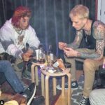 Machine Gun Kelly Instagram - genre:sadboy dropping tonight 🥲 ly twin @trippieredd 1400 XX ♾️