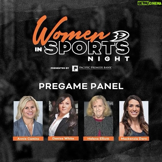 Mackenzie Dern Instagram - I’m super excited to announce I’m dropping puck at the Anaheim Ducks game next Sunday, March 24 in celebration of Women in Sports night! I’ll be joined by a star studded lineup for a pregame panel starting at 3pm and will be signing autographs during 1st intermission! Buy your tickets now to come cheer me on!!! @anaheimducks @ufc