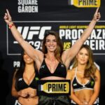 Mackenzie Dern Instagram - So happy to be here!! I’ve arrived NY! Im HERE at Madison Square Garden! Finally 🤩 @ufc • • Que felicidade está aqui! Cheguei NY! Cheguei Madison Square Garden! 🤩 • • @ufc @megatondias @rogeriocamoes @atrocolimma @eduardo_lopes_fh @coach.antmurataya @tikighosn @pauloghitmanherrera
