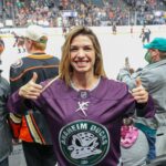 Mackenzie Dern Instagram - UFC fighter @mackenziedern is in the house! The #7 ranked strawweight in the world will fight right here at Honda Center at UFC 298 on Feb. 17 against Amanda Lemos.