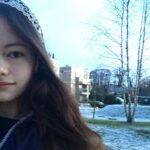 Mackenzie Foy Instagram – It snowed last night!!