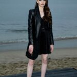 Mackenzie Foy Instagram - Such a beautiful show! Thank you for having me @ysl 🖤