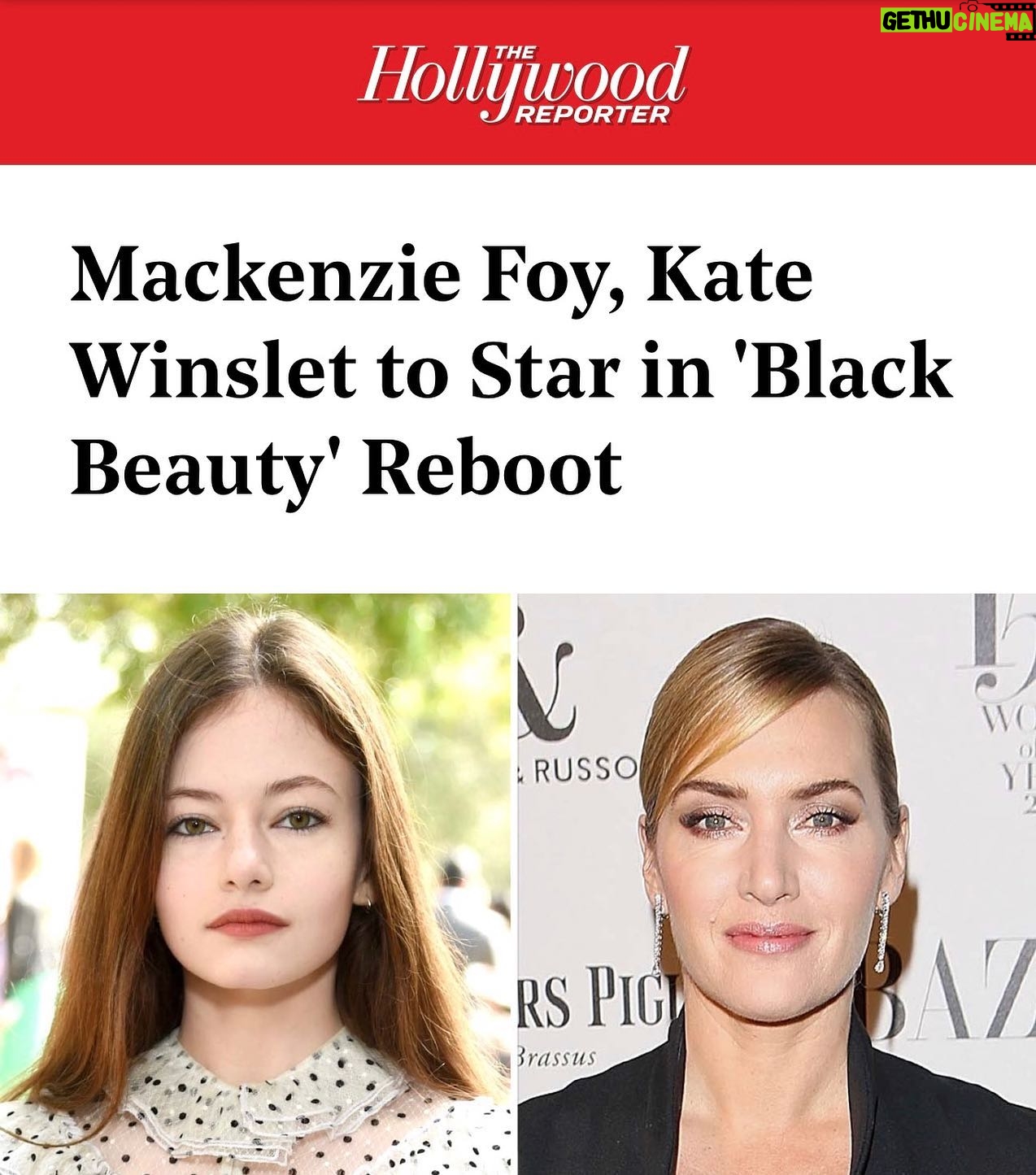 Mackenzie Foy Instagram - This is a story very close to my heart and I’m beyond excited to be a part of this film!