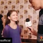 Mackenzie Foy Instagram - I saw @avengers last night. It was fantastic!! Here is a clip of an eleven year old me with no back teeth fan-girling about @marvel superheroes. #hulk @markruffalo #ironman @robertdowneyjr #thor @chrishemsworth #captainamerica #chrisevans