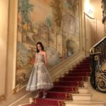 Mackenzie Foy Instagram – When wearing a fancy dress, one must take pictures on a staircase. Ok seriously, look how cute  @mistyonpointe is!!
