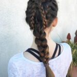 Mackenzie Foy Instagram - I got a little fancy with my braid for Tae Kwon Do tonight🤗👊🏻👊🏻👊🏻😝